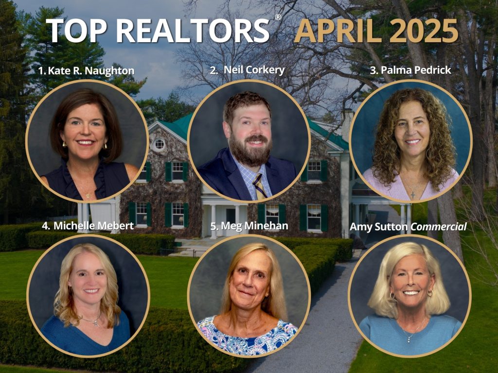Roohan Realty's top agents for the month of April 2025. 1. Kate Naughton 2. Neil Corkery 3. Palma Pedrick 4. Michelle Mebert 5. Meg Minehan 6. Amy Sutton (Commercial Department)